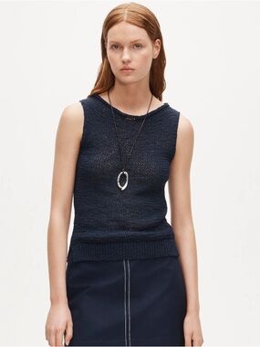 J. Crew Montauk sweater-tank - Navy